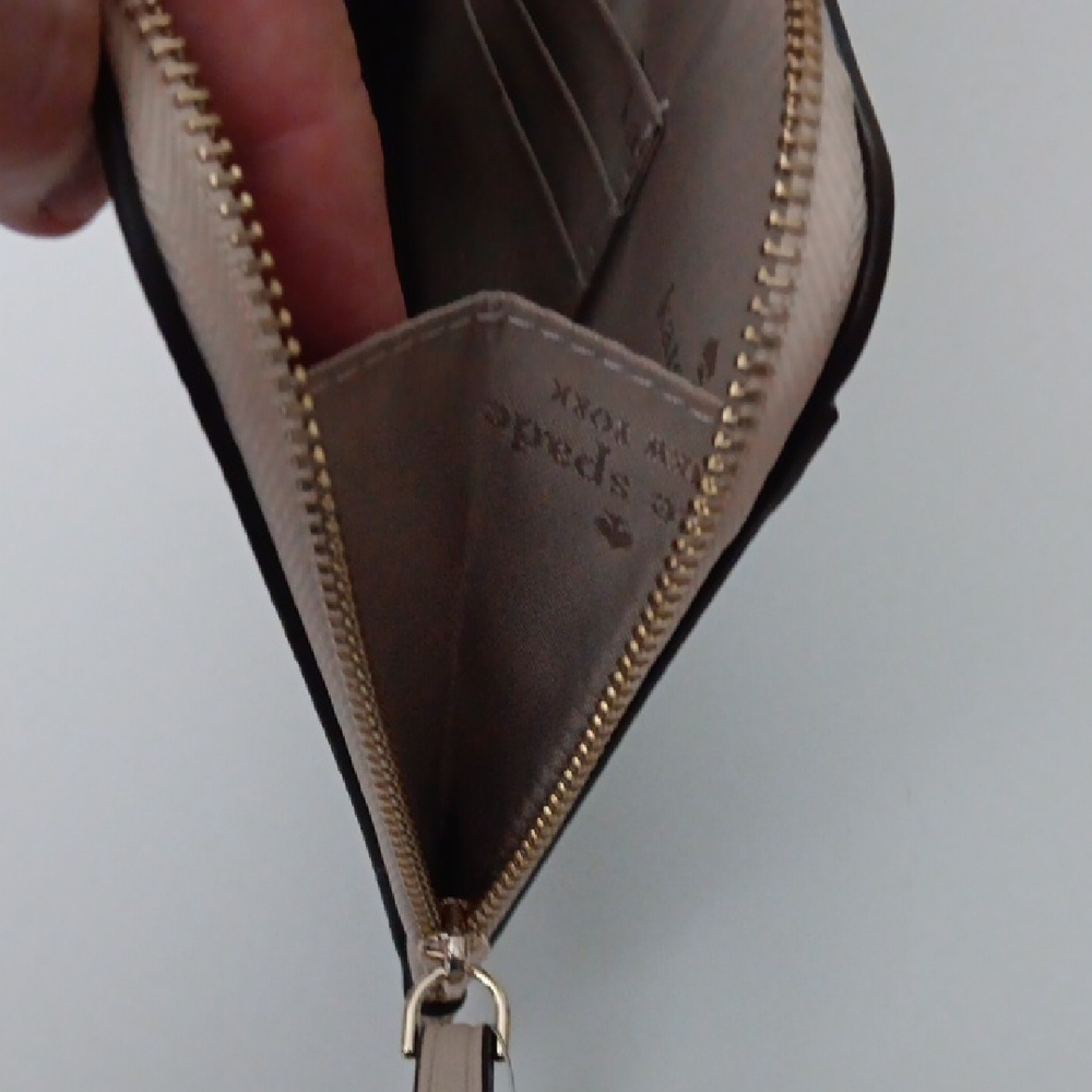 Kate Spade Beige Floral Wristlet Clutch - Picture 7 of 7